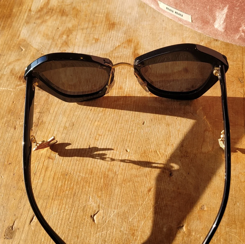 MIU MIU Sunglasses with Charms NIB
